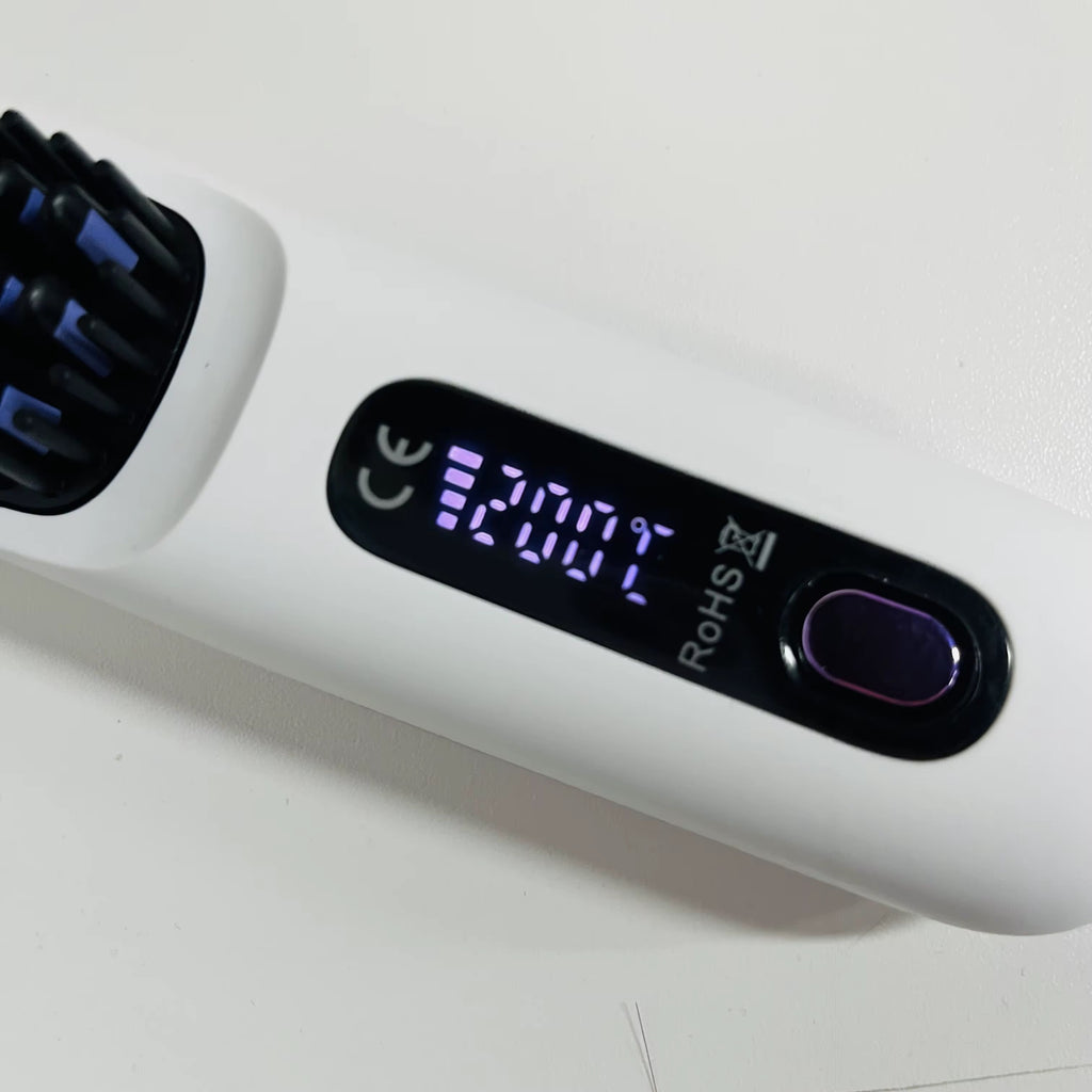 Brosse Lissante Sans Fil — Lisse tes cheveux en 5 min
