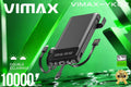 Power Bank VIMAX YK03 10 000 mAh / 20 000 mAh / 30 000 mAh — 3 Câbles Intégrés + Écran LED + Lampe Torche
